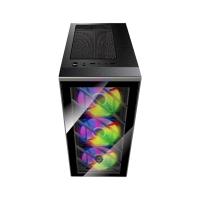 Кутия за компютър FORTRON CMT192 ATX MIDTOWER Fixed RGB, снимка 3 - Захранвания и кутии - 44558131