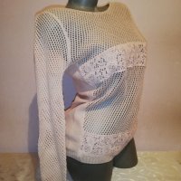 Пуловер Jean Paskale р-р S/М , снимка 10 - Блузи с дълъг ръкав и пуловери - 30140203