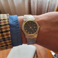 18k Ebel Sport Classic 35 mm със злато мъжки часовник , снимка 3 - Мъжки - 40498904