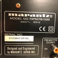 Marantz PM-78 ClassA, снимка 18 - Ресийвъри, усилватели, смесителни пултове - 31111208