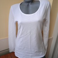 Fishbone - Нова бяла блуза с дълъг ръкав, снимка 1 - Блузи с дълъг ръкав и пуловери - 38969019