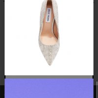 Дамски обувки на ток с кристали, снимка 7 - Дамски обувки на ток - 39910353