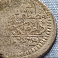 Сребърна монета Османска Турция Султан Мустафа втори за КОЛЕКЦИЯ 40927, снимка 2 - Нумизматика и бонистика - 42835851
