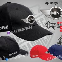 Mini Cooper тениска и шапка st-min1, снимка 3 - Тениски - 36081818