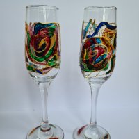 Ръчно рисувани чаши