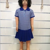 Нова детска класическа моряшка рокля с яка от 1 годинка до 7 години, снимка 8 - Детски рокли и поли - 30327158