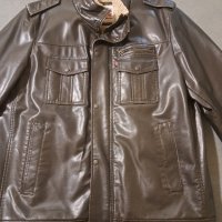 Levi Strauss & Co - XL - топло кожено яке, снимка 2 - Якета - 42500628