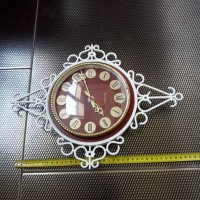 Стар стенен часовник -Янтар , снимка 8 - Антикварни и старинни предмети - 29668142
