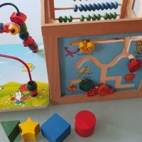 Детски дървен куб, снимка 4 - Образователни игри - 29756582