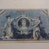 Райх банкнота - Германия - 100 марки / 1908 година- 17965, снимка 11 - Нумизматика и бонистика - 31024723