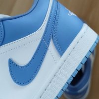 Размер 40 Сини Обувки Nike Air Jordan 1 Low унисекс , снимка 3 - Маратонки - 44236411