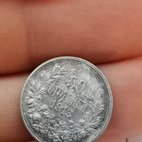 50 стотинки 1913 г Г36, снимка 3 - Нумизматика и бонистика - 44324857