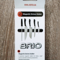 Магнитна лента за ножове "Brio" , снимка 1 - Прибори за хранене, готвене и сервиране - 44744848
