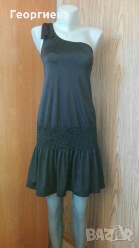 Нова черна рокля от памук и ликра👗🍀S,S/M👗🍀арт.1013, снимка 1