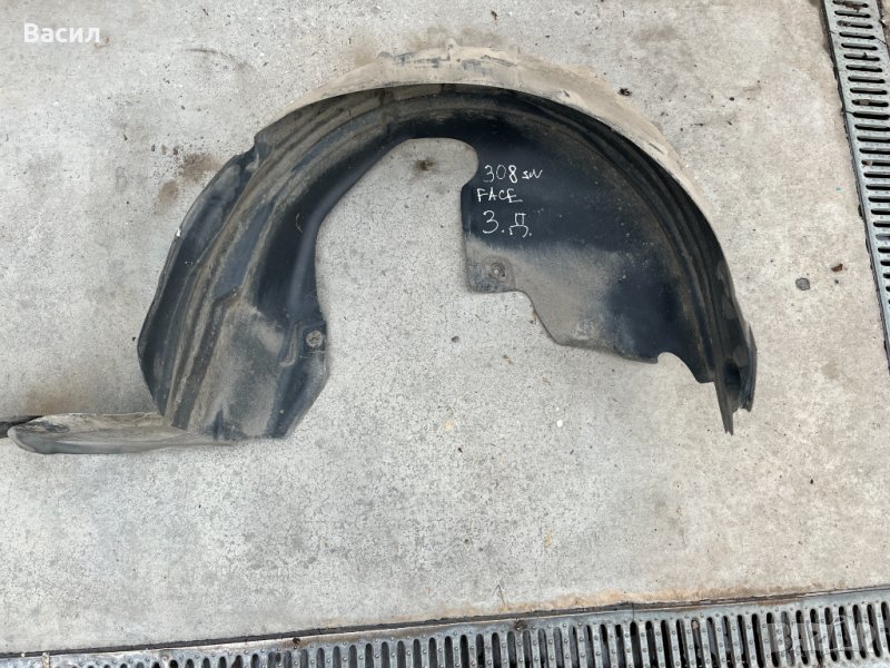 Заден десен подкалник Peugeot 308 SW Facelift 1.6 HDI Пежо 308 Комби Фейслифт 1.6 ХДИ pejo, снимка 1