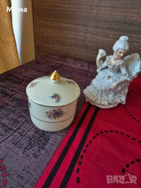 Немска порцеланова захарница, снимка 1