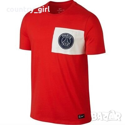 Nike PSG Paris Saint‑Germain - страхотна мъжка тениска, снимка 1