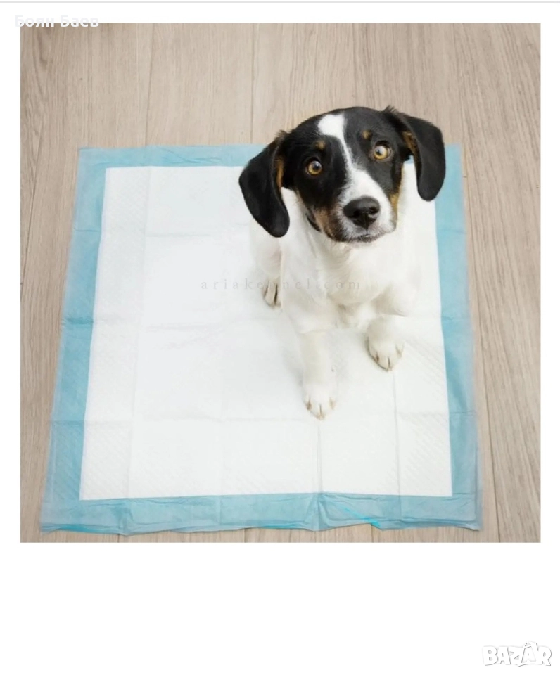 Хигиенни подложки ,100 броя 45х33 см Еднократни подложки-пелени за куче, снимка 1