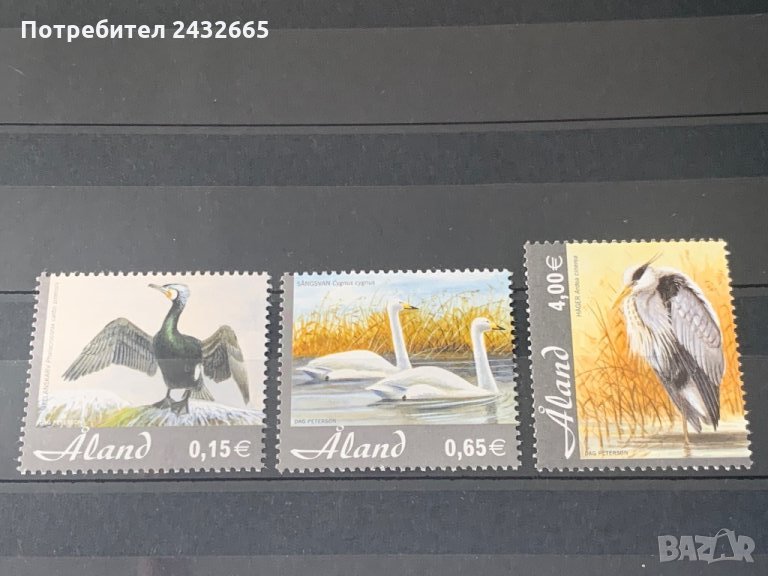 273. Ааланд 2005 - “ Фауна. Птици - Новоимигрирали видове”,**,MNH , снимка 1