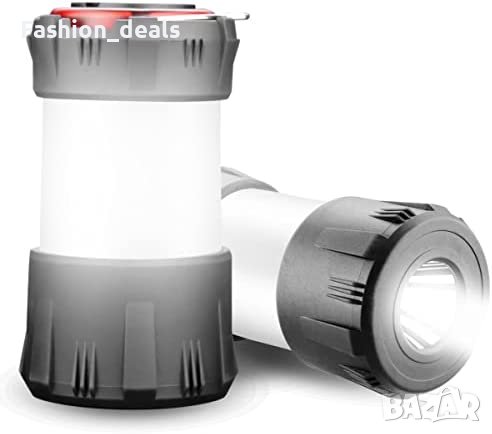 Нов Акумулаторен фенер за къмпинг туризъм риболов Светлина Факел, снимка 1