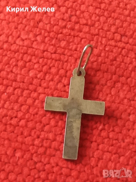 Старо сребърно кръстче 10121, снимка 1