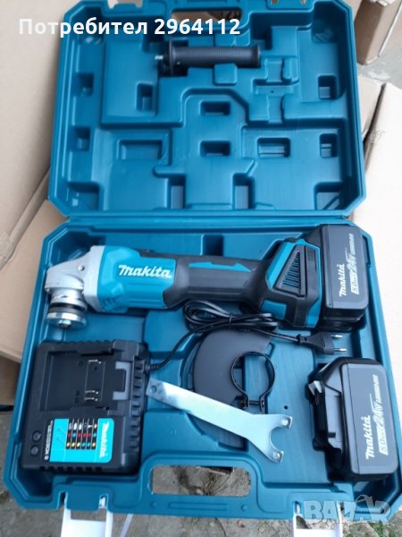 Акумулаторен Ъглошлайф Флекс Makita 18V и 24V, снимка 1