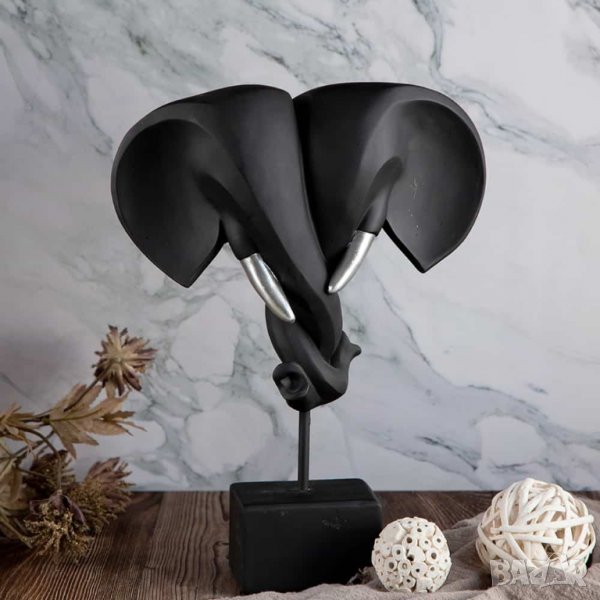 Слон Статуетка Декорация Слончета 40см, снимка 1