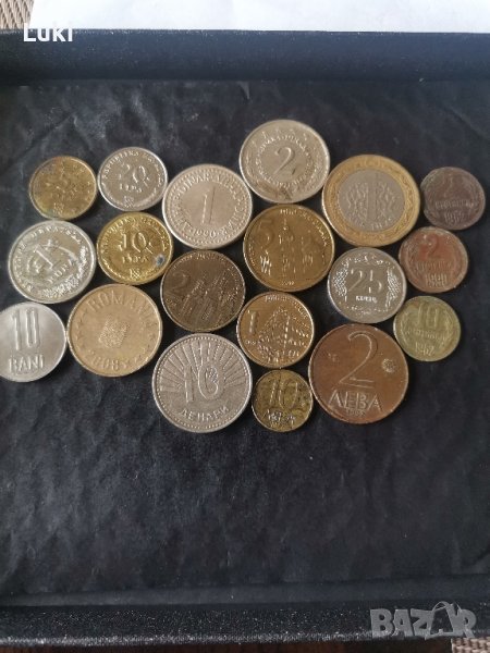 Лот монети Балкански държави , снимка 1