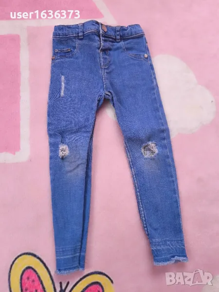 Дънки по 5 лв,размер 3-4 , снимка 1