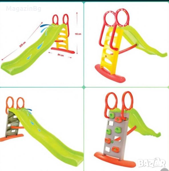  Детска пързалка 198 см Mochtoys, снимка 1