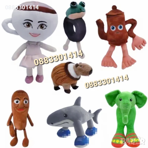 Italian brainrot Тунг Сахур Плюшени играчки Балерина Капучина, снимка 1