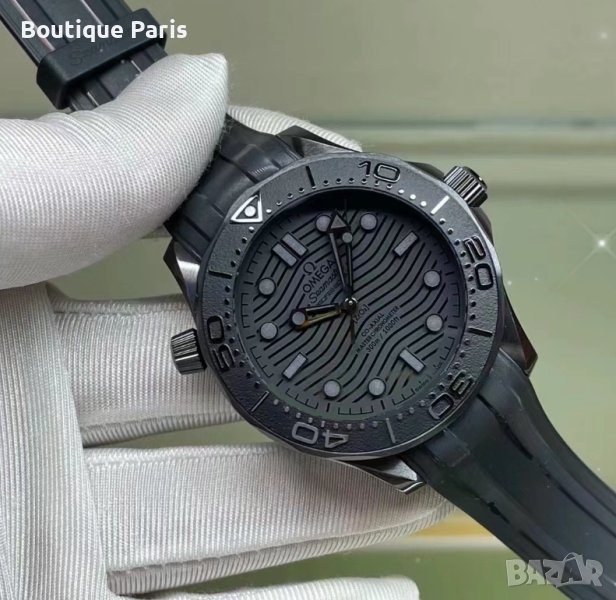 Omega Seamaster Black Edition мъжки часовник, снимка 1
