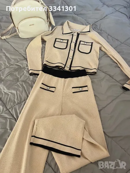 Дамски комплект с перлички, снимка 1