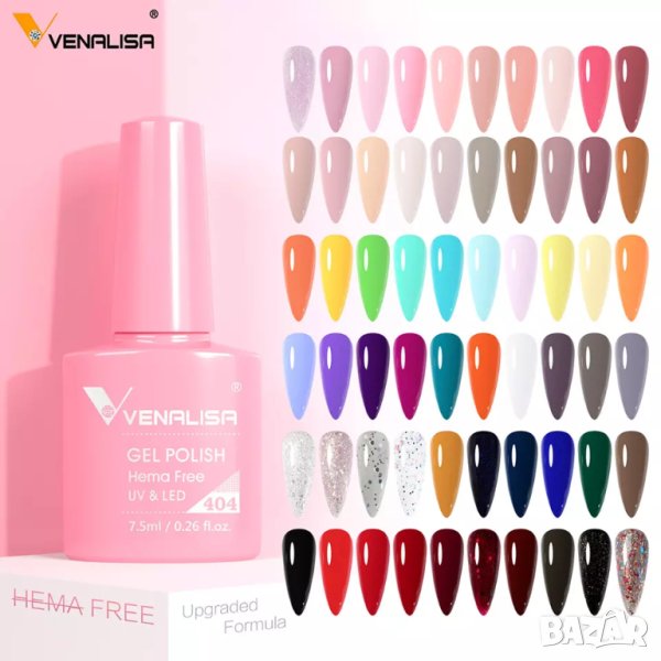 Venalisa VIP 4 UV LED гел лак, снимка 1