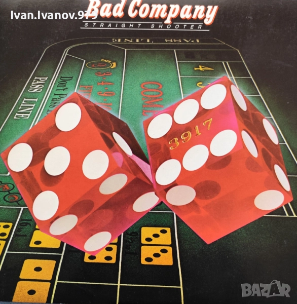Vinyl (Bad Company ‎- Straight Shooter), снимка 1
