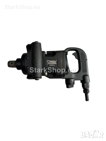 Пневматичен Ударен Гайковерт с Къс Шпиндел 1“ 3500NM STAHLMAYER 1 Цол, снимка 1