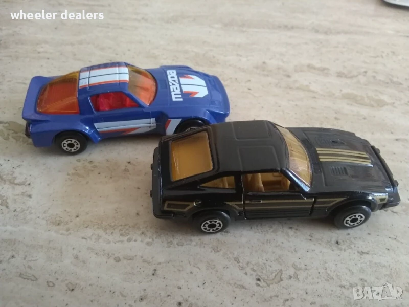 Метални колички Matchbox Мачбокс IMSA Mazda RX-7 и Datsun 280 ZX, снимка 1