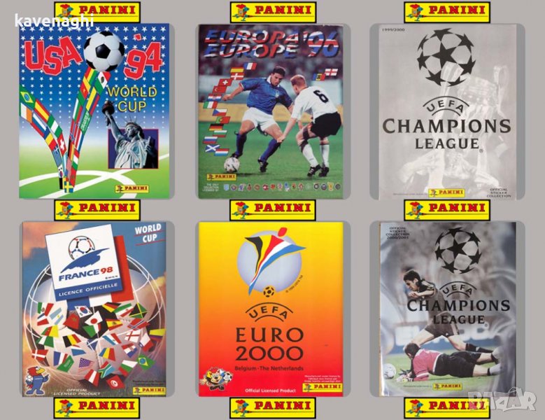 ИЗКУПУВАМ: PANINI стикери преди 2000 година, снимка 1