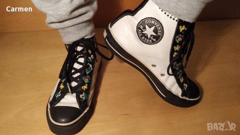 Converse оригинални кецове от естествена кожа, снимка 1