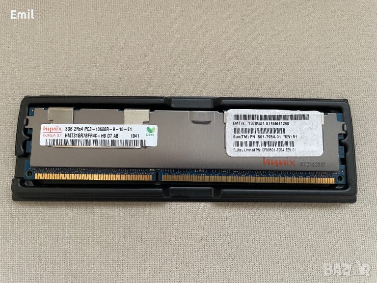 Hynix ECC 8gb ddr3 за сървър, снимка 1