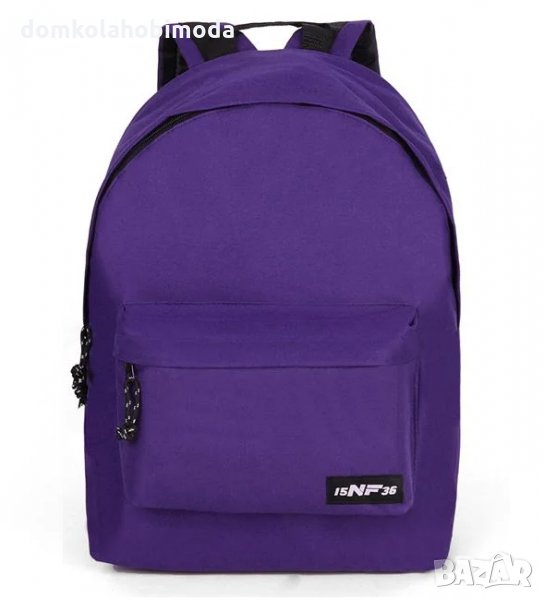 Раница с една преграда и един джоб, С Меки презрамки, 30x12x44 см, снимка 1