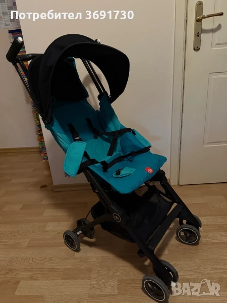 Бебешка количка GB Pockit + Sapphire Blue 618000775, снимка 1