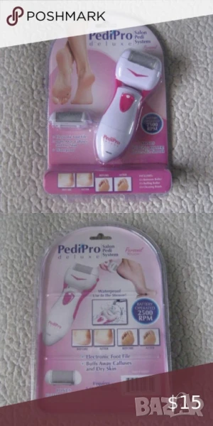 Автоматична водоустойчива пила за пети Pedilime – за гладки и меки стъпала , снимка 1