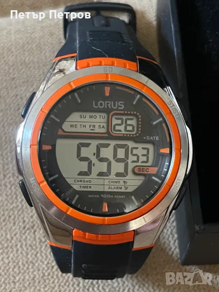 LORUS Z009-X017 Water Resistant 100 m ВОДОУСТОЙЧИВ!, 100 лв, снимка 1