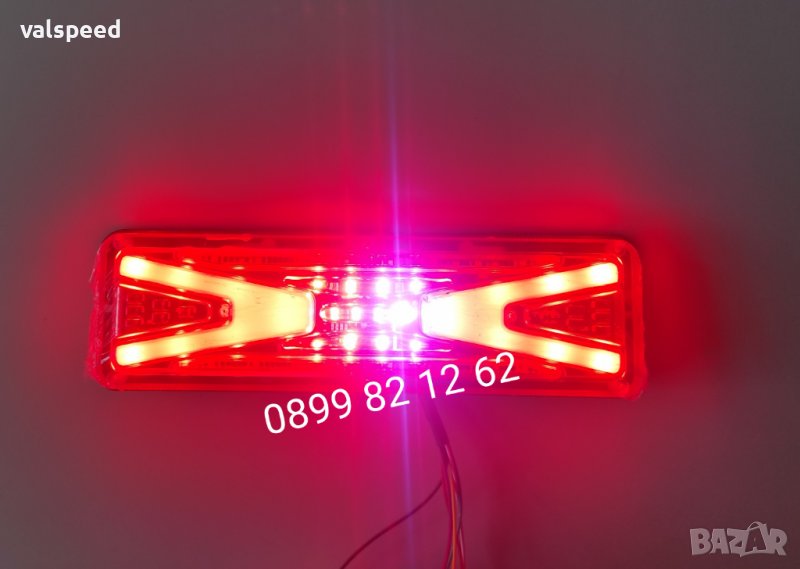 Лед стопове бус,платформа,каравана,ремарке на 12волта Модел:, снимка 1