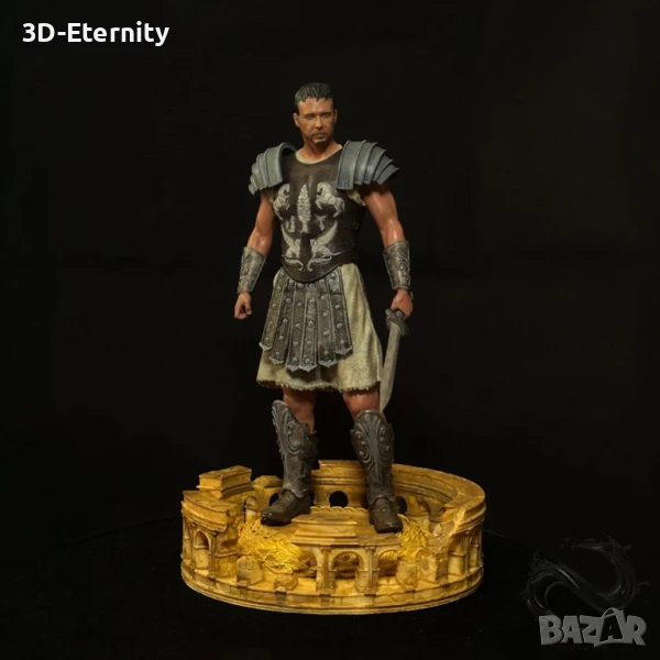 3D Фигура - Максимус от „Гладиатор“, снимка 1