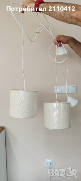 Декоративни висящи абажур лампи , снимка 1