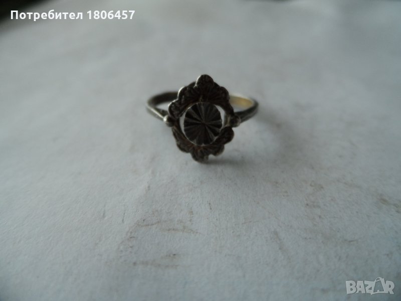 сребърен пръстен 3, снимка 1