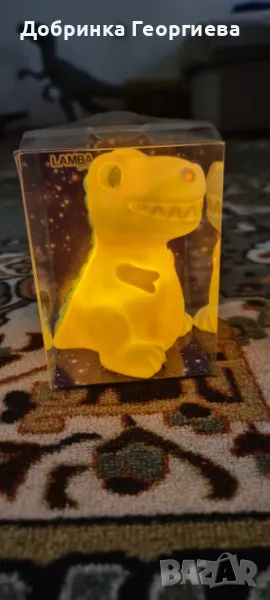 Продавам лампа за детска стая - Динозавър, снимка 1