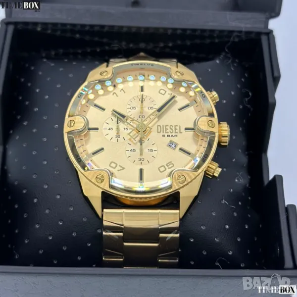 Diesel DZ4608 Spiked Chronograph, снимка 1